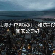 潍坊股票开户哪家好，潍坊期货开户哪家公司好