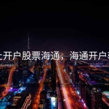 网上开户股票海通，海通开户软件