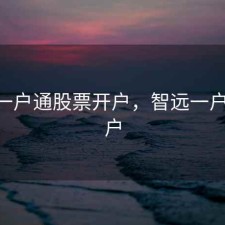 智远一户通股票开户，智远一户通 开户