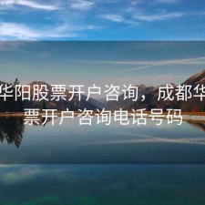 成都华阳股票开户咨询，成都华阳股票开户咨询电话号码
