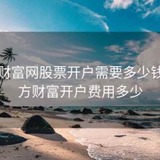 东方财富网股票开户需要多少钱，东方财富开户费用多少