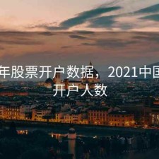 2018年股票开户数据，2021中国股票开户人数