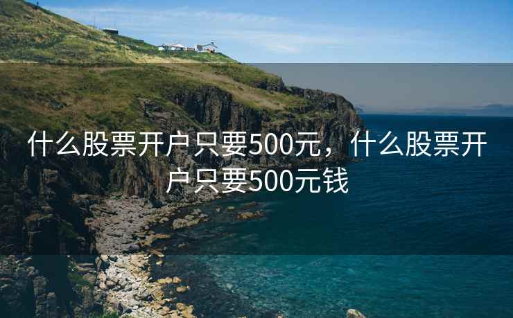 什么股票开户只要500元,什么股票开户只要500元钱 第2张 什么股票开户只要500元,什么股票开户只要500元钱 第2张